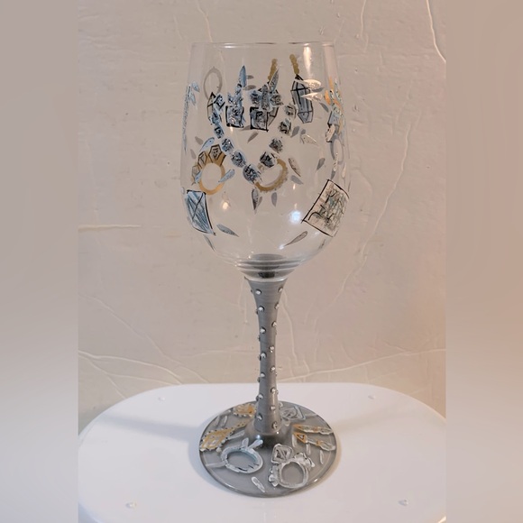 Lolita “Girls Best Friend” Wine Glass - Picture 4 of 7